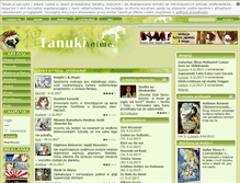 Tablet Screenshot of anime.tanuki.pl